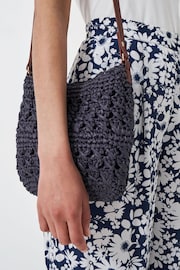 Crew Clothing Straw Cross-Body Bag - Image 1 of 4