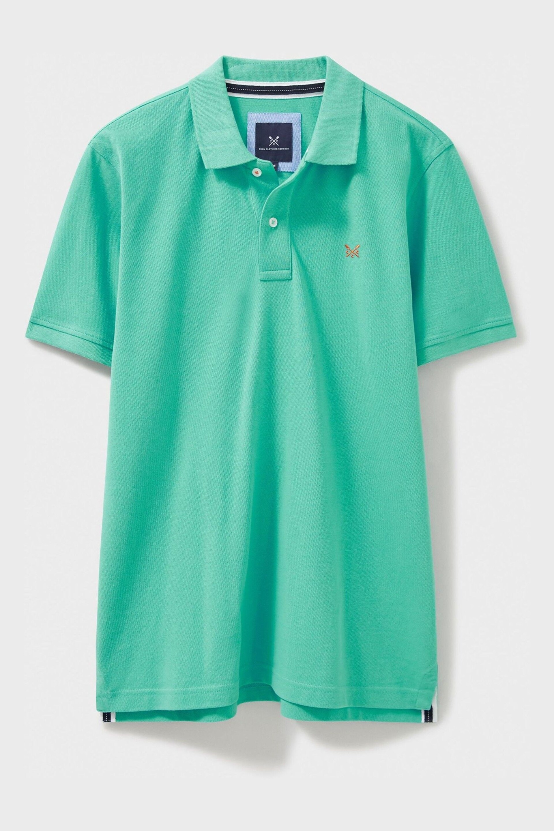 Crew Clothing Plain Cotton Classic Polo Shirt - Image 5 of 5