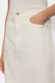 Jigsaw Natural 100% Cotton Denim Maxi Skirt - Image 5 of 7