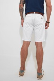 Joe Browns White Washed Chino Shorts - Image 3 of 5