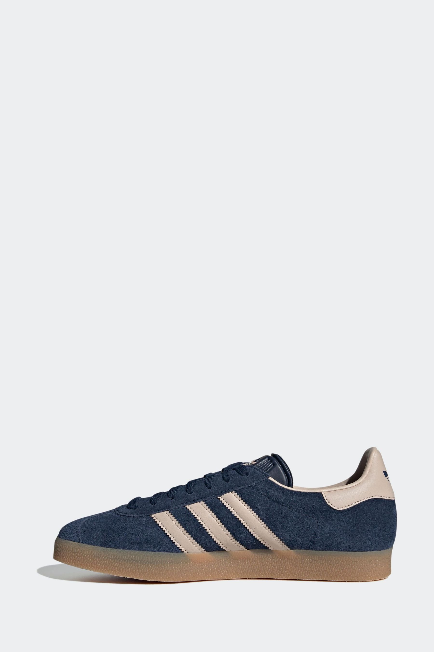 Mens blue gazelle trainers shop