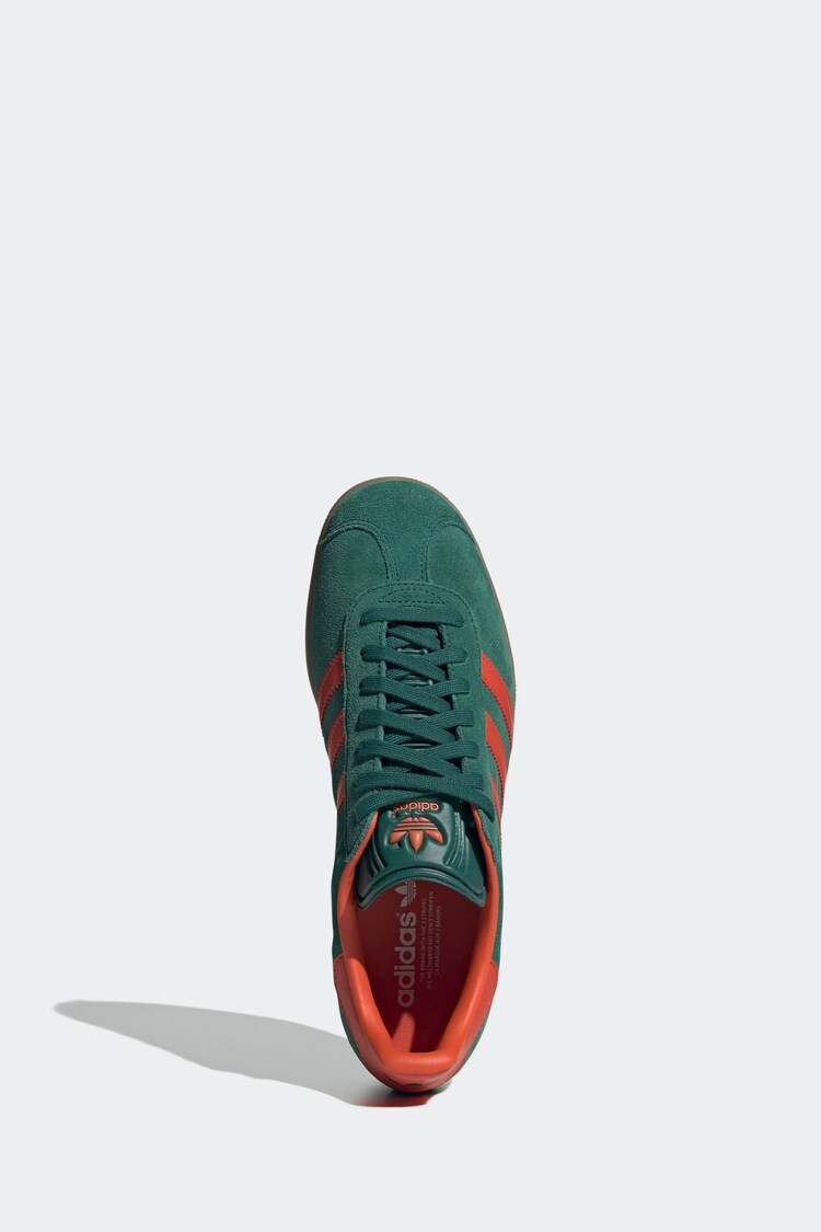 adidas originals Dark Green Gazelle - Image 17 of 21