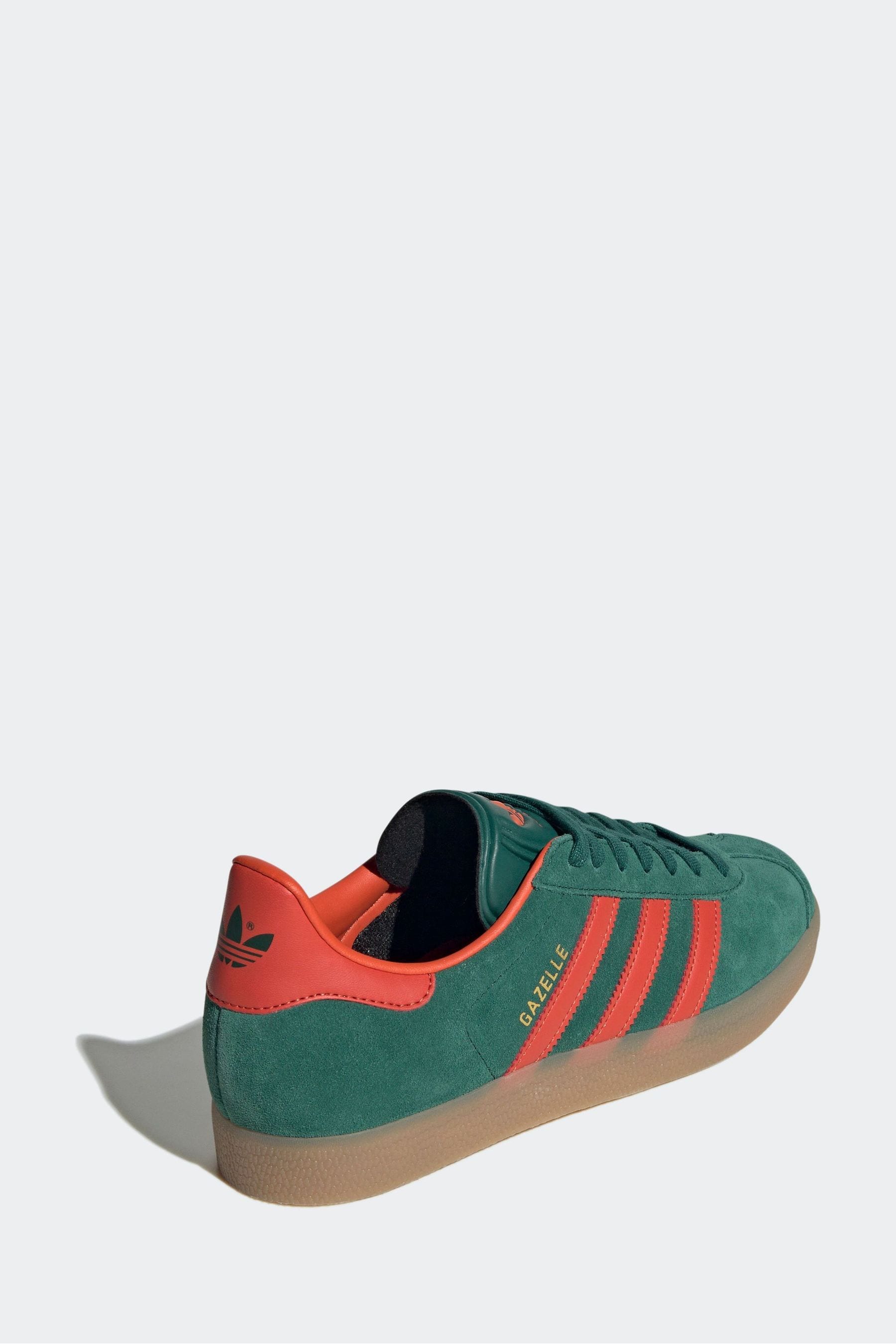 Mens red gazelle trainers cheap