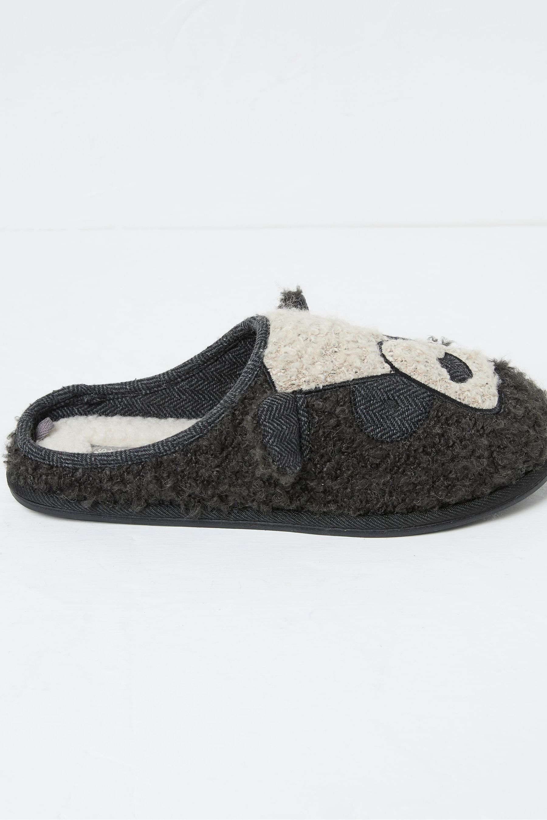Buy FatFace Cubby Dark Grey Cubby Bear Slippers from the Next UK online shop