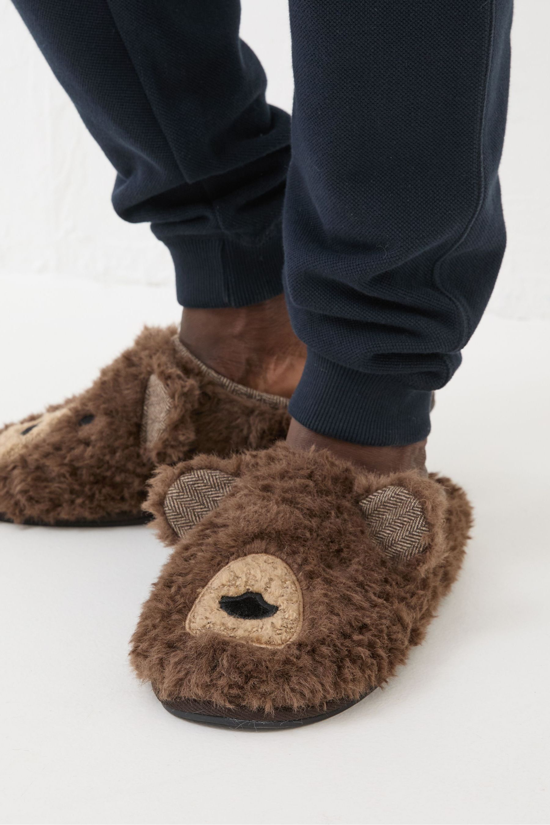 Next bear slippers discount