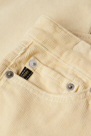 Superdry Cream Low Rise Cord Flare Jeans - Image 4 of 5