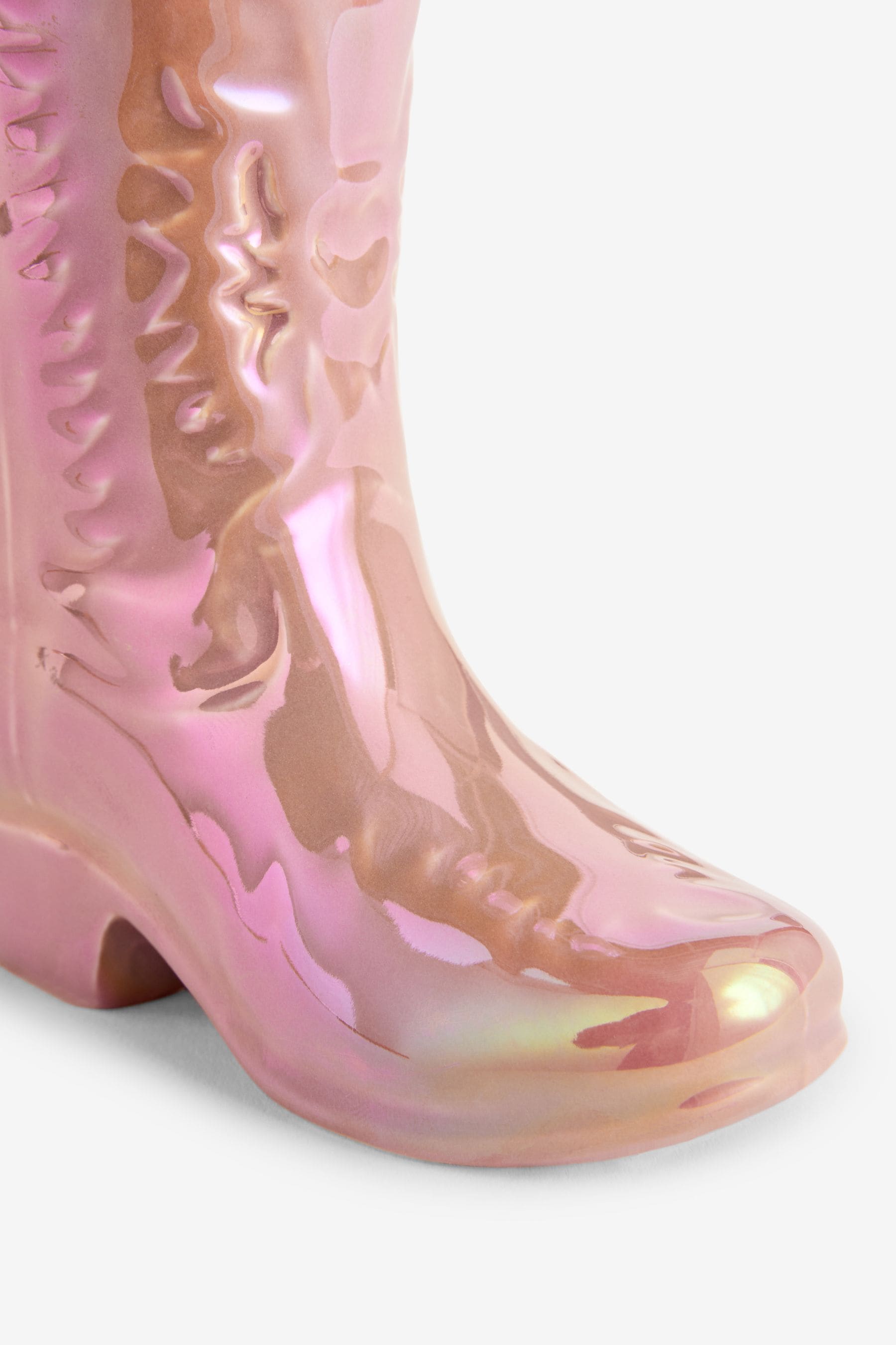 Pink Mini Cowboy Boots