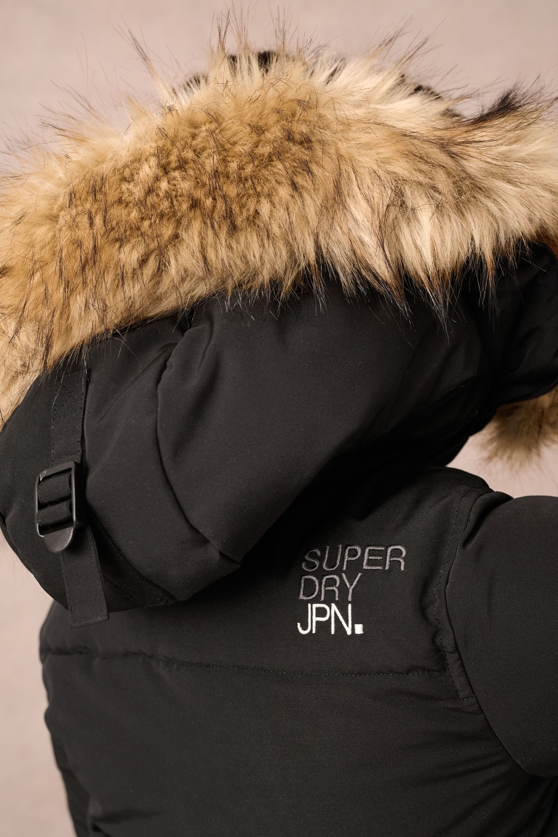Superdry everest bomber jacket black discount