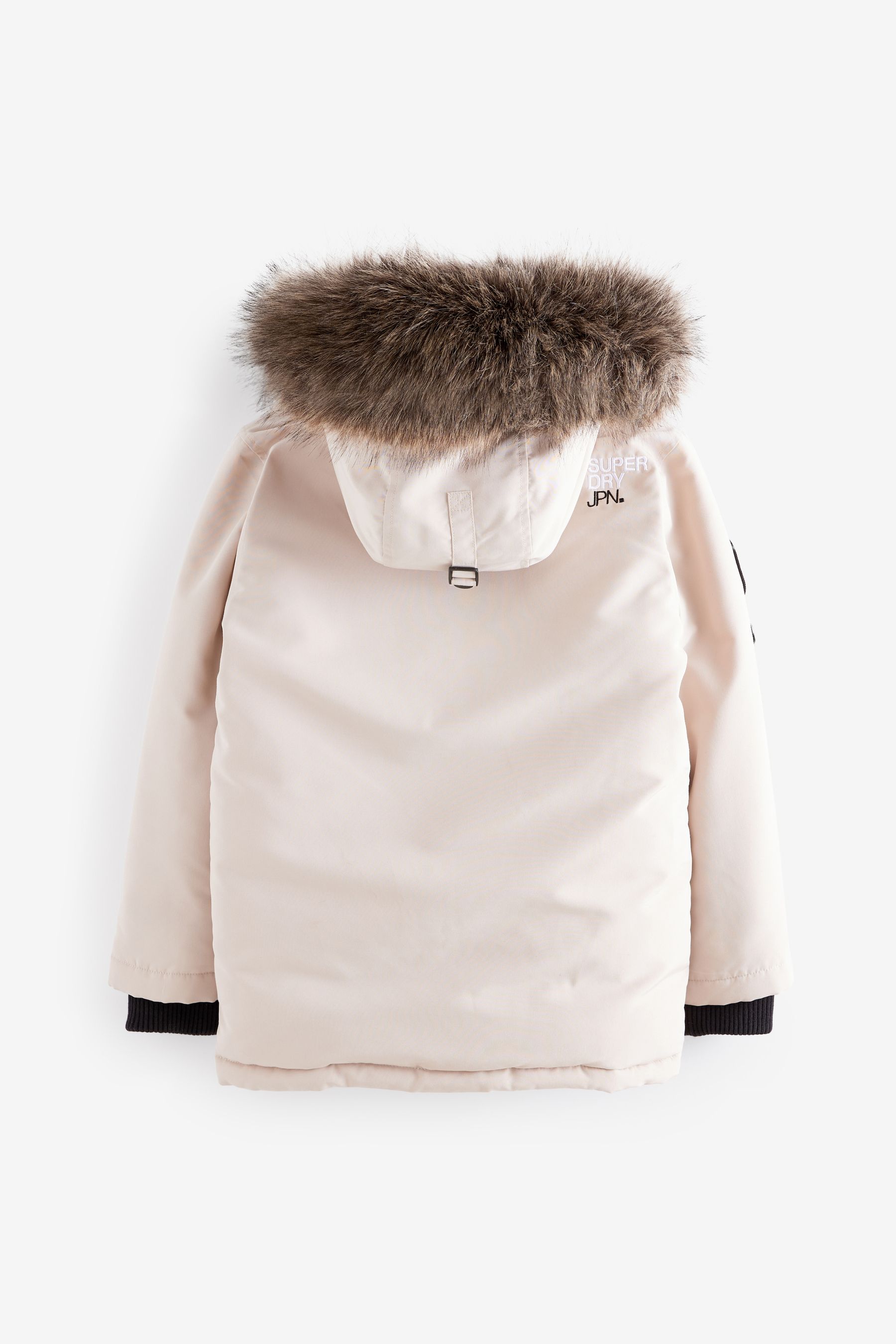 Superdry white coat new arrivals