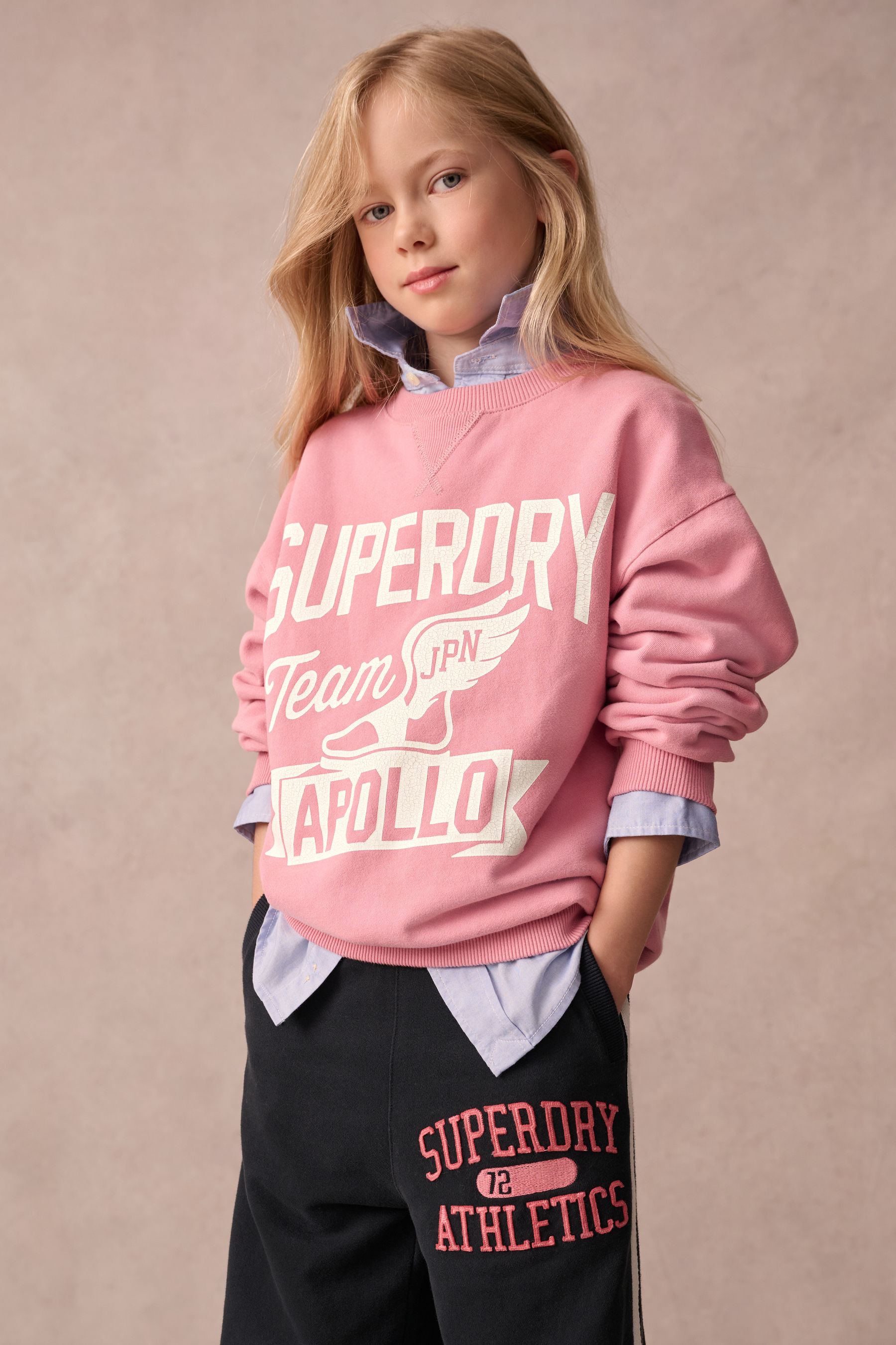 Superdry Pink Printed Sweatshirt pink price in Dubai UAE Compare Prices