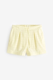 Yellow Broderie Short Set Pyjamas - Image 8 of 9