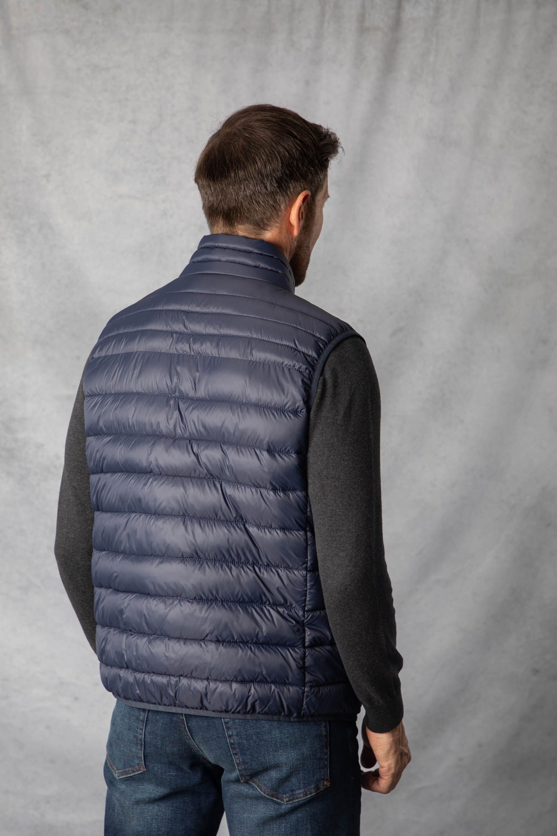 Lakeland Clothing Blue Lightweight Padded Gilet - Image 2 of 6