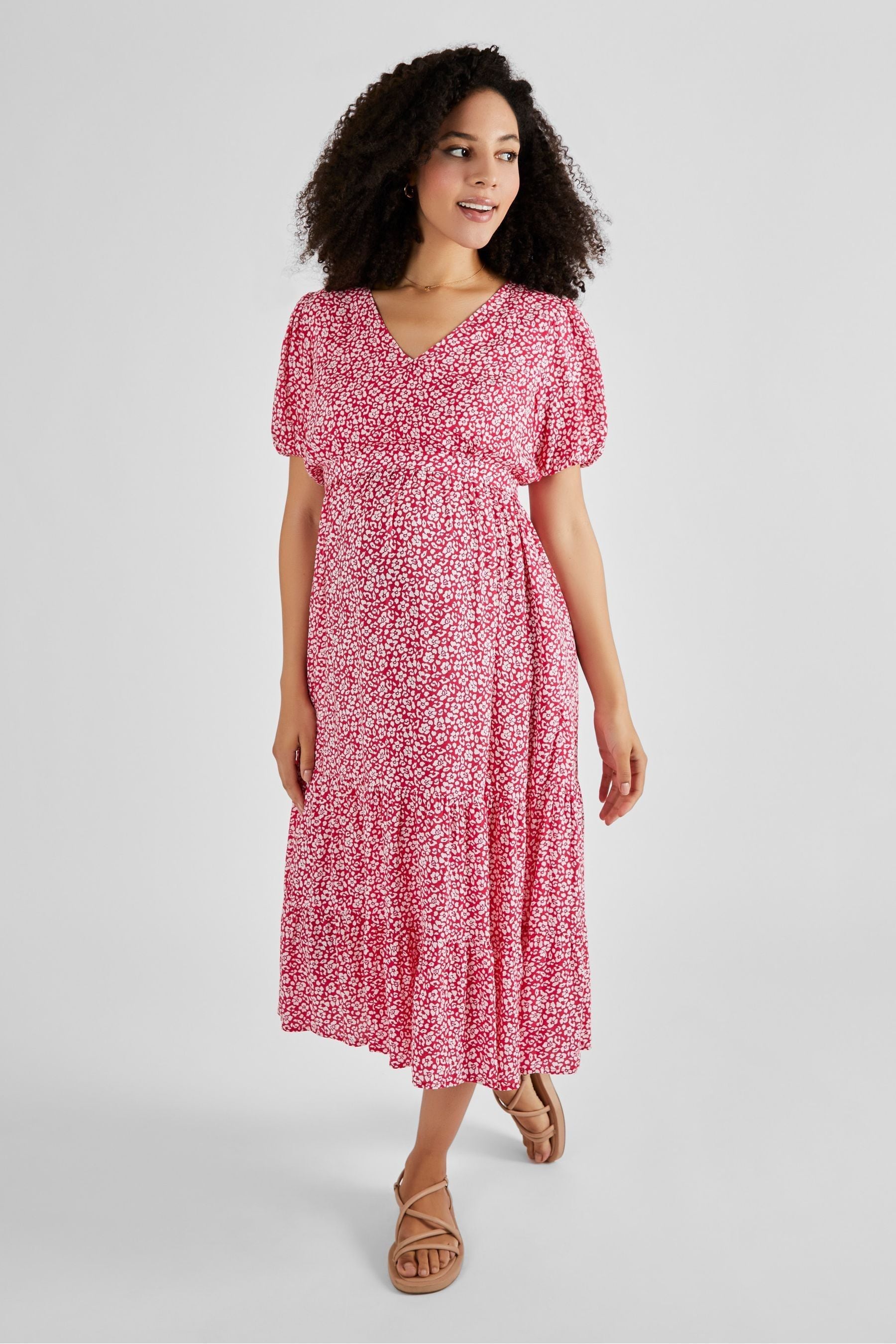 Nursing midi dress uk clearance
