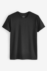 Negro - Pack de 5 - Signature Bamboo T-Shirts - Imagen 2 de 4