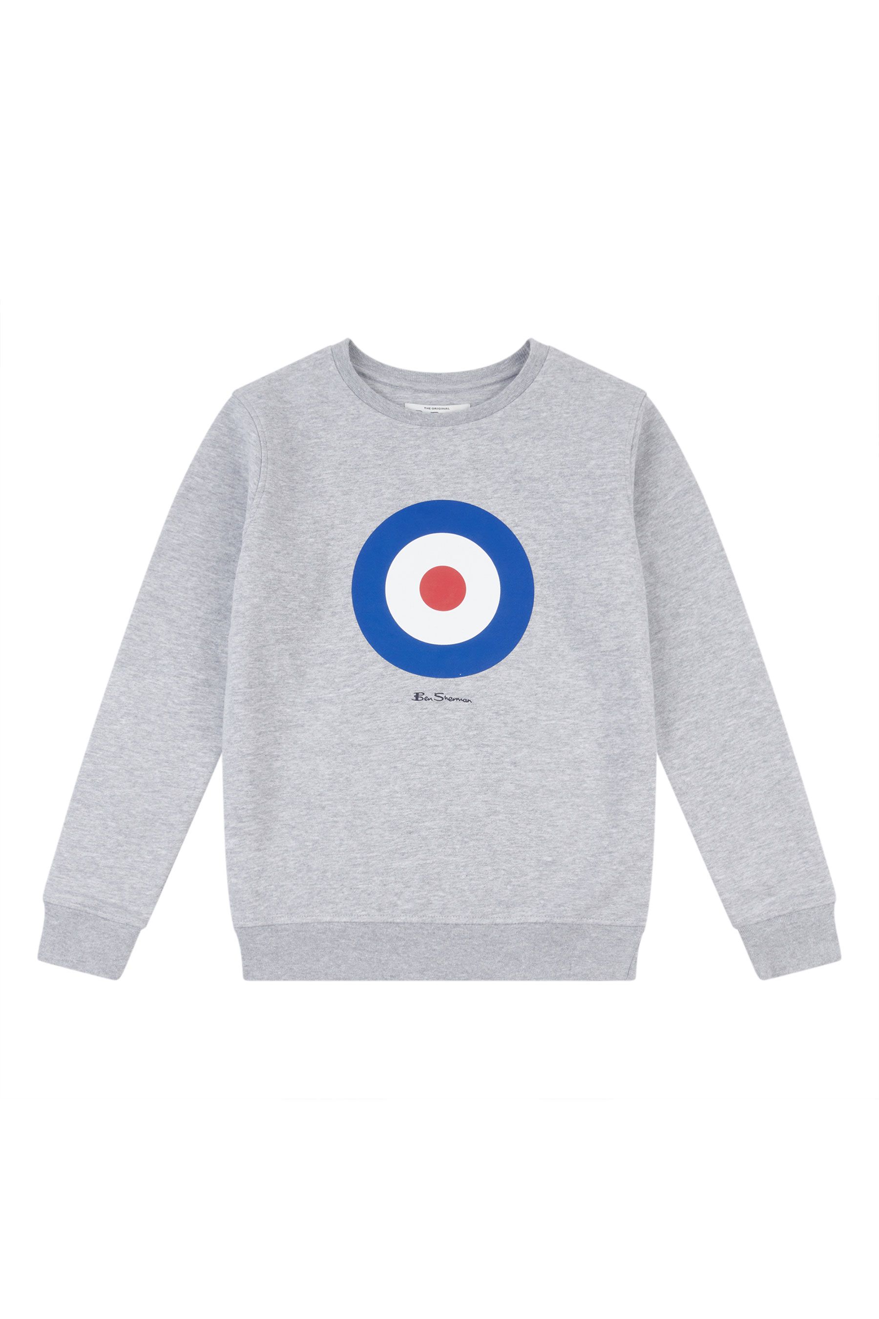 Buy Ben Sherman Boys Blue Target Crew Neck Sweatshirt from Next Slovenia