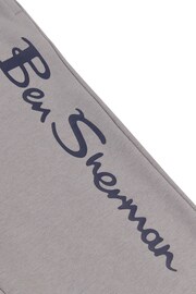 Ben Sherman Boys Blue Signature Joggers - Image 3 of 3