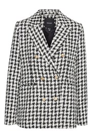 VERO MODA Black Boucle Dogtooth Tailored Blazer - Image 5 of 5