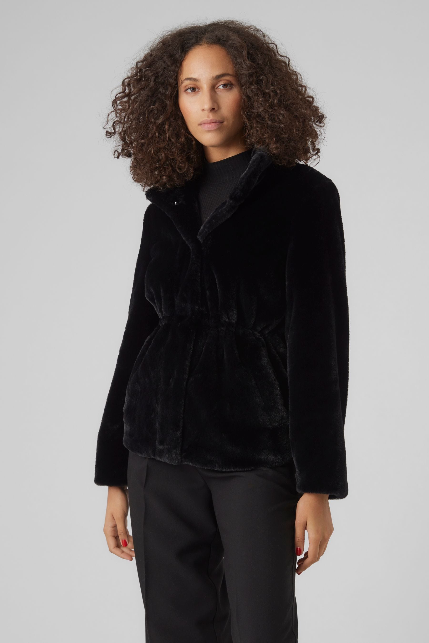 Faux fur jacket vero moda outlet