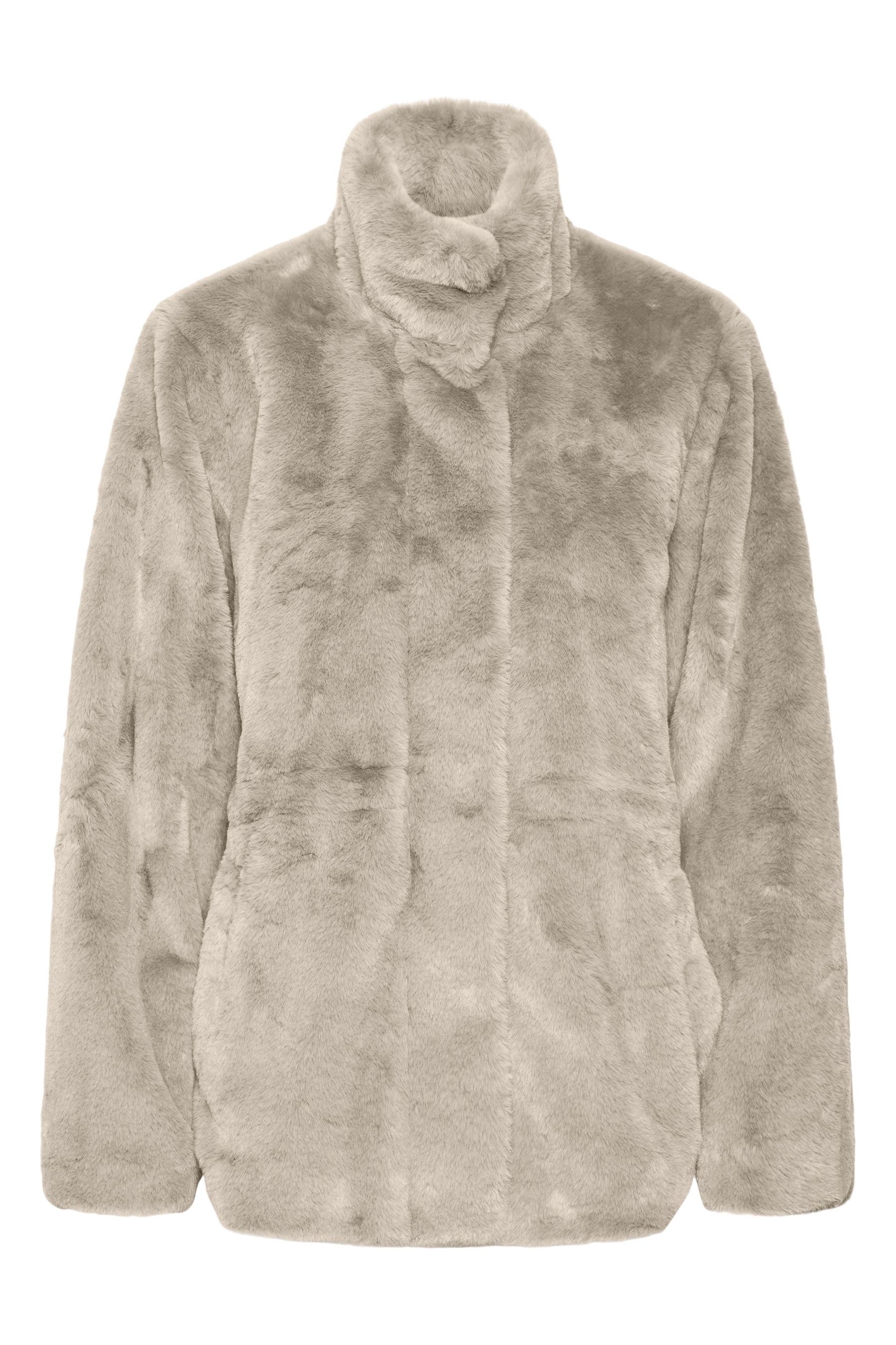 Faux fur jacket vero moda top