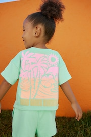 Green Dolphin T-Shirt And Shorts Set (3mths-7yrs) - Image 2 of 7