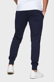 Threadbare Blue Slim Fit Pique Joggers - Image 2 of 4