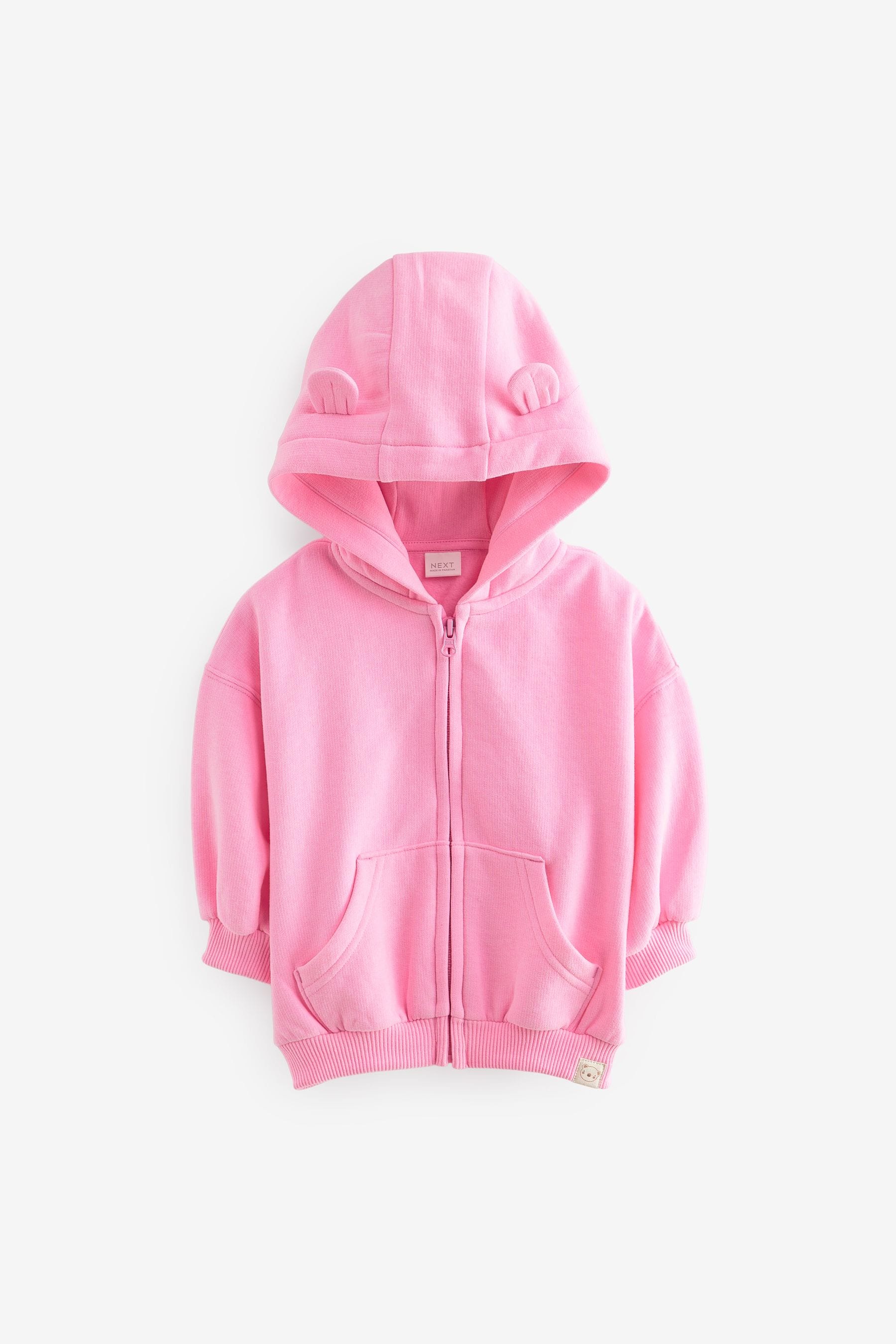 Bright pink hoodie hot sale