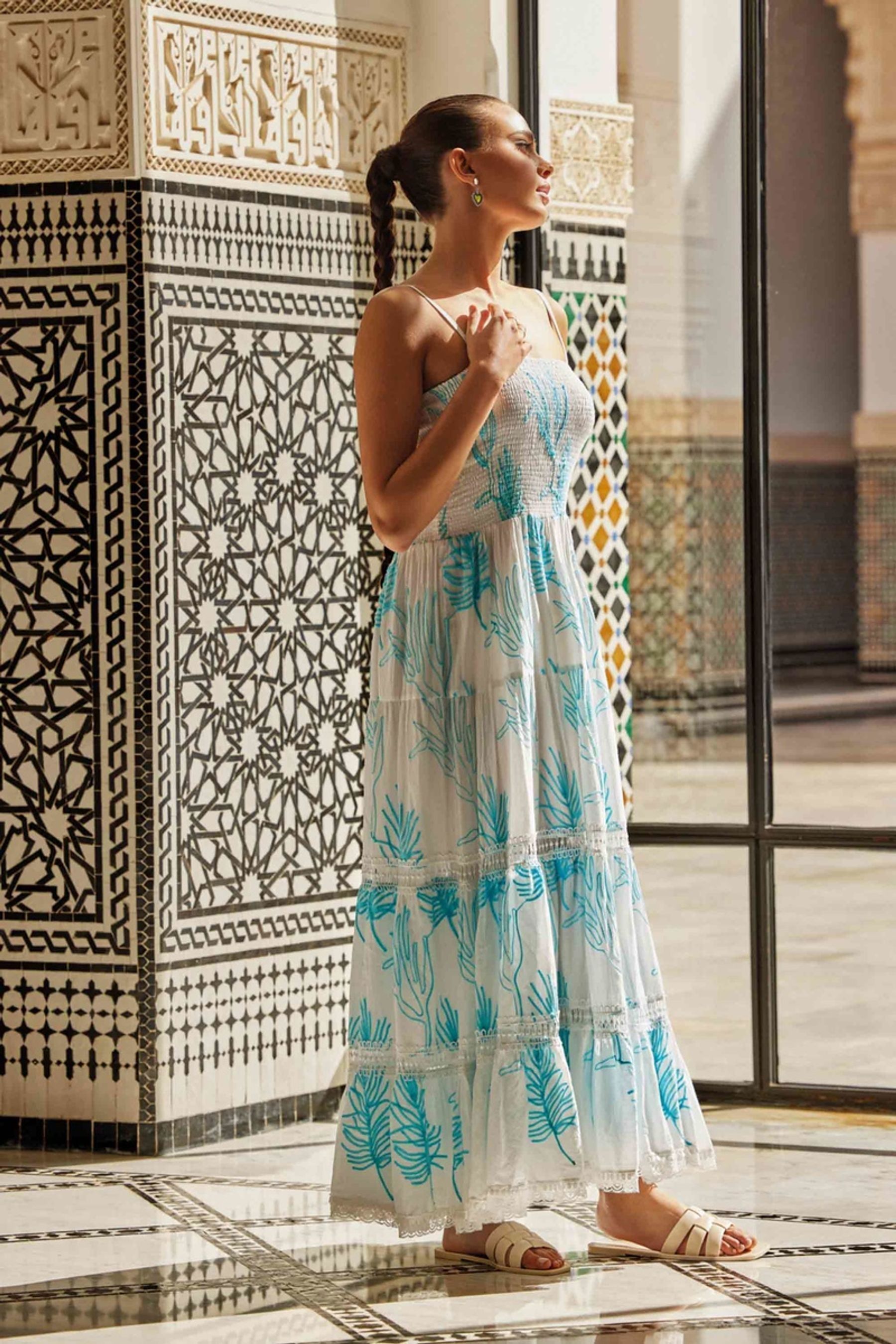 White beach dress australia best sale
