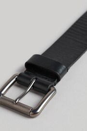 Superdry Black Vintage Branded Belt - Image 2 of 4