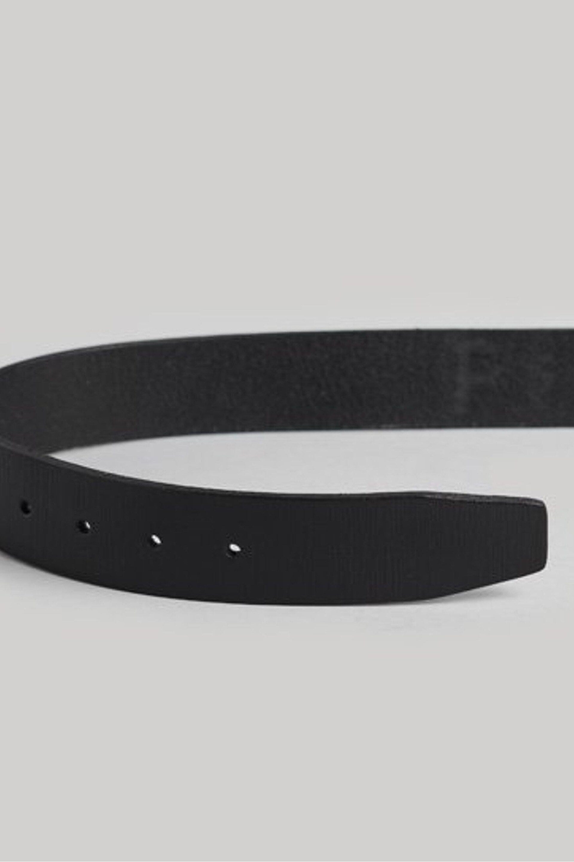 Superdry Black Vintage Branded Belt - Image 4 of 4
