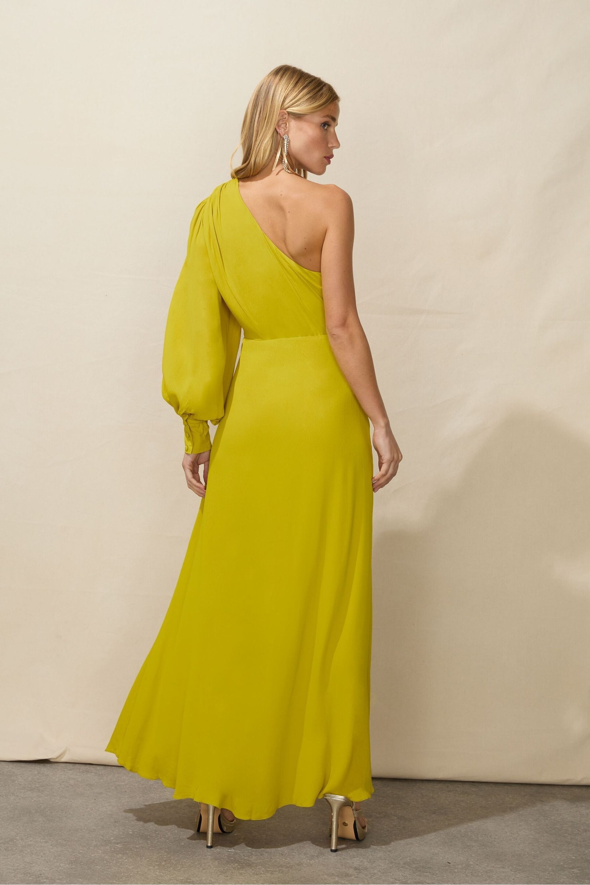 Ro&Zo Yellow Trim Detail Dress - Image 5 of 8