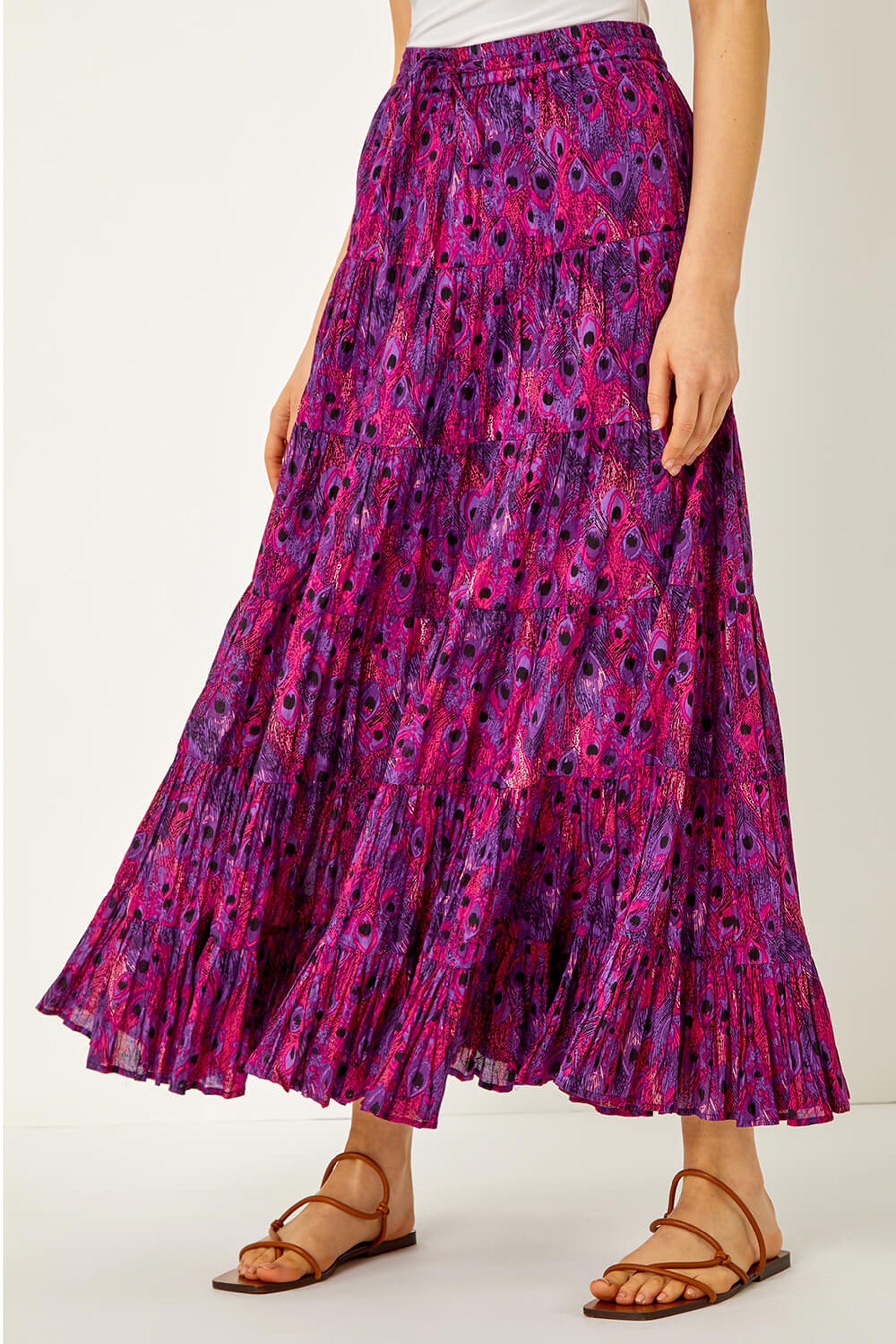 Feather print skirt uk new arrivals