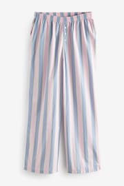 Lime Green Stripe Rib Vest Pyjamas - Image 6 of 7