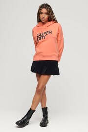 Superdry Pink Sportswear Logo Boxy Hoodie - Image 2 of 6