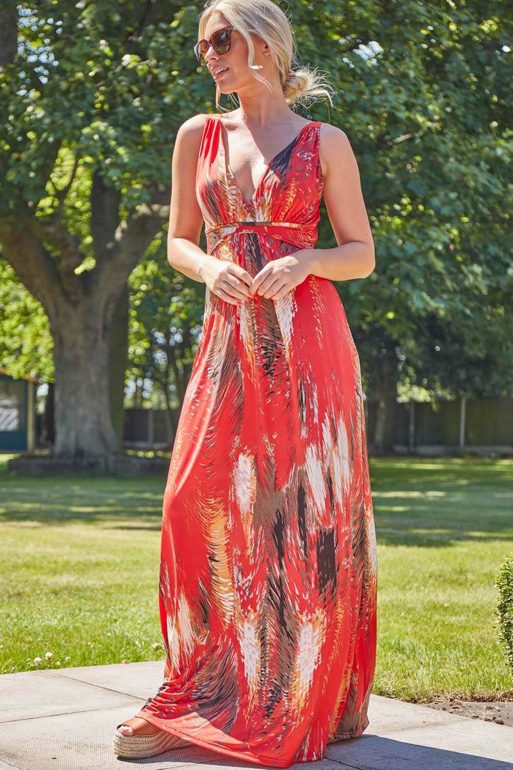 Roman orange dress store