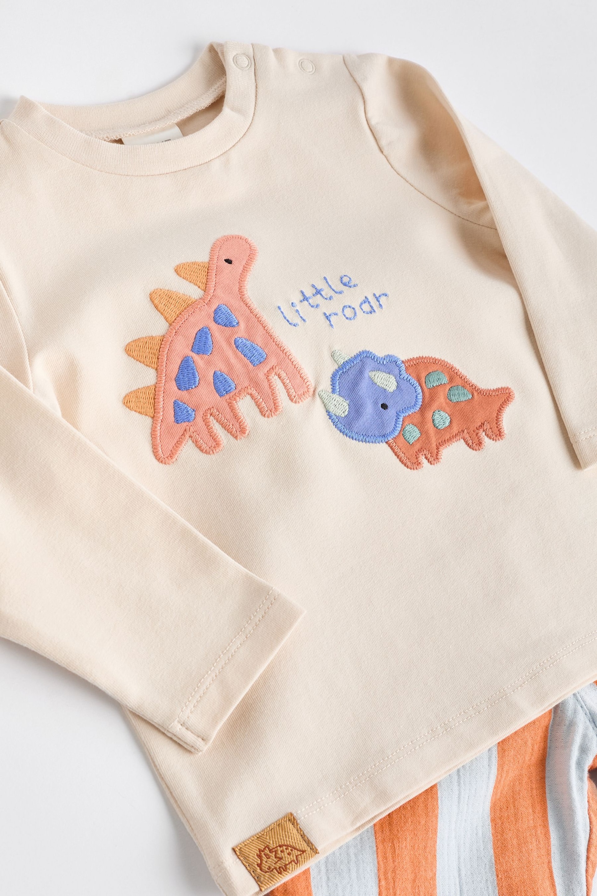 Bright Dino Baby Top And Leggings Set - Image 7 of 9