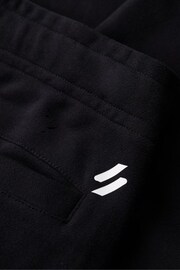 Superdry Black Sportswear Logo Tapered Joggers - Image 5 of 6