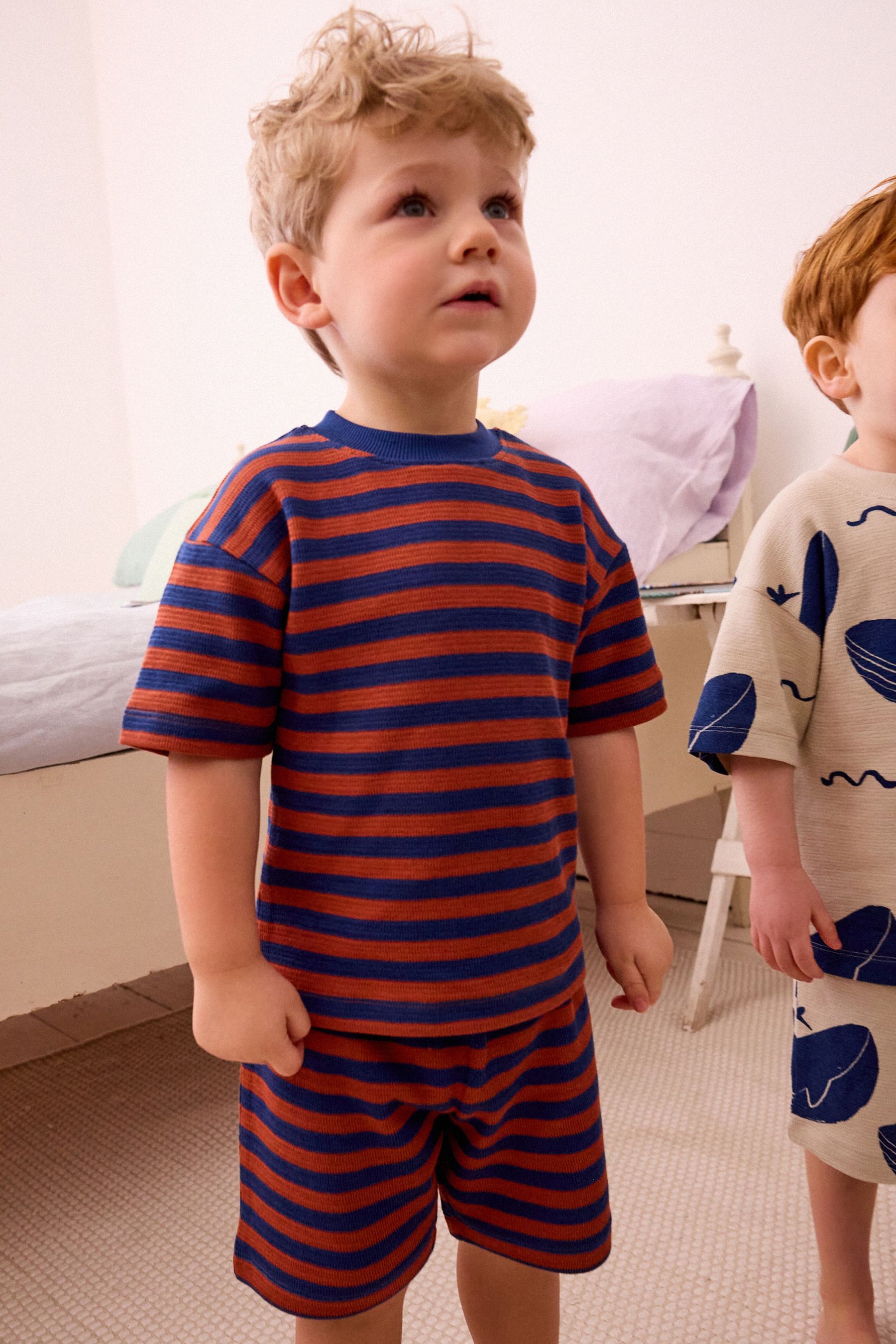 Short sleeve pyjamas boy best sale