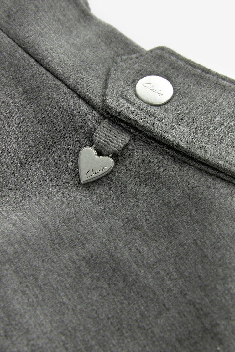 Clarks Grey Clarks School Ponte Skirt - Image 5 of 5