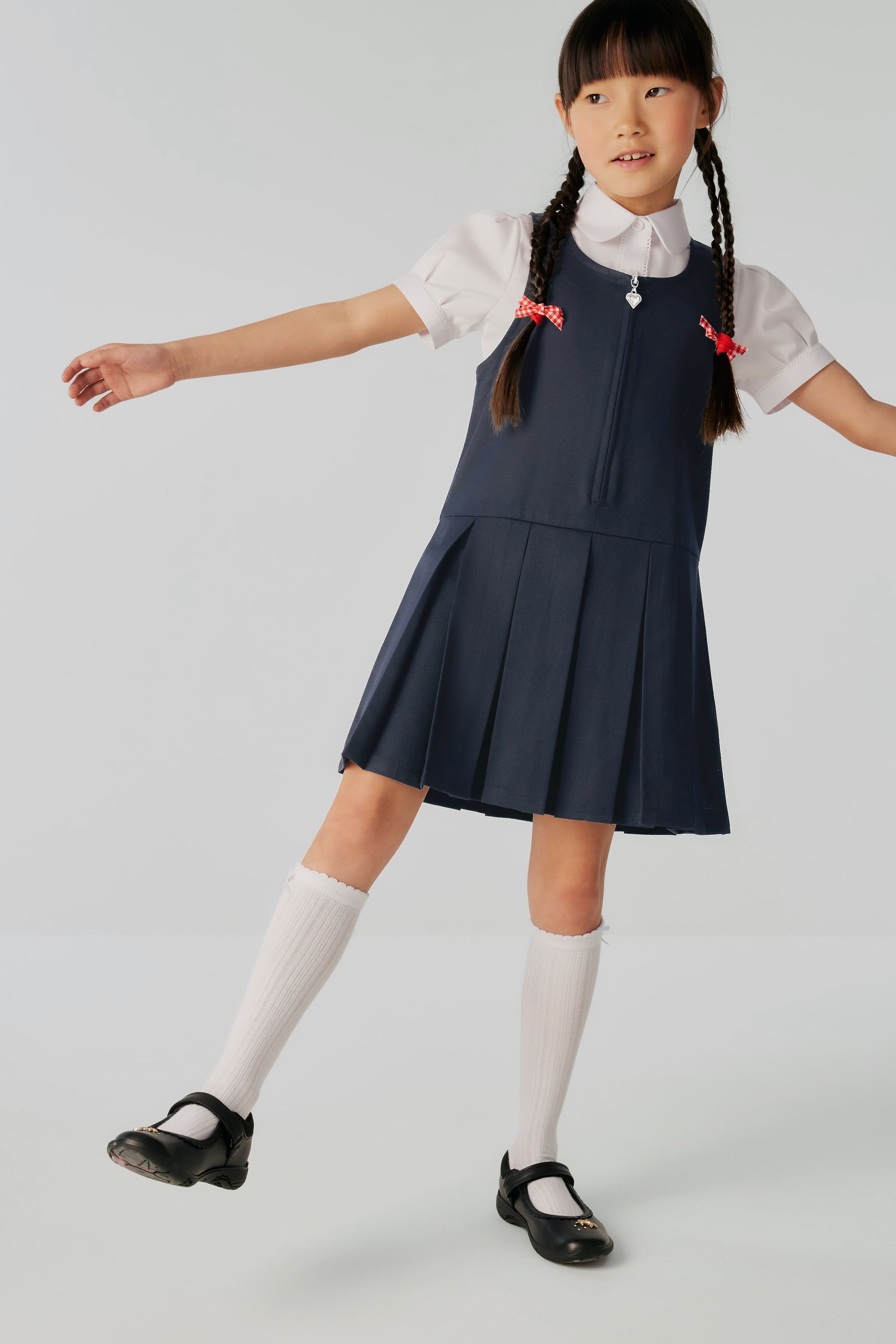 Next pinafore dress school shop
