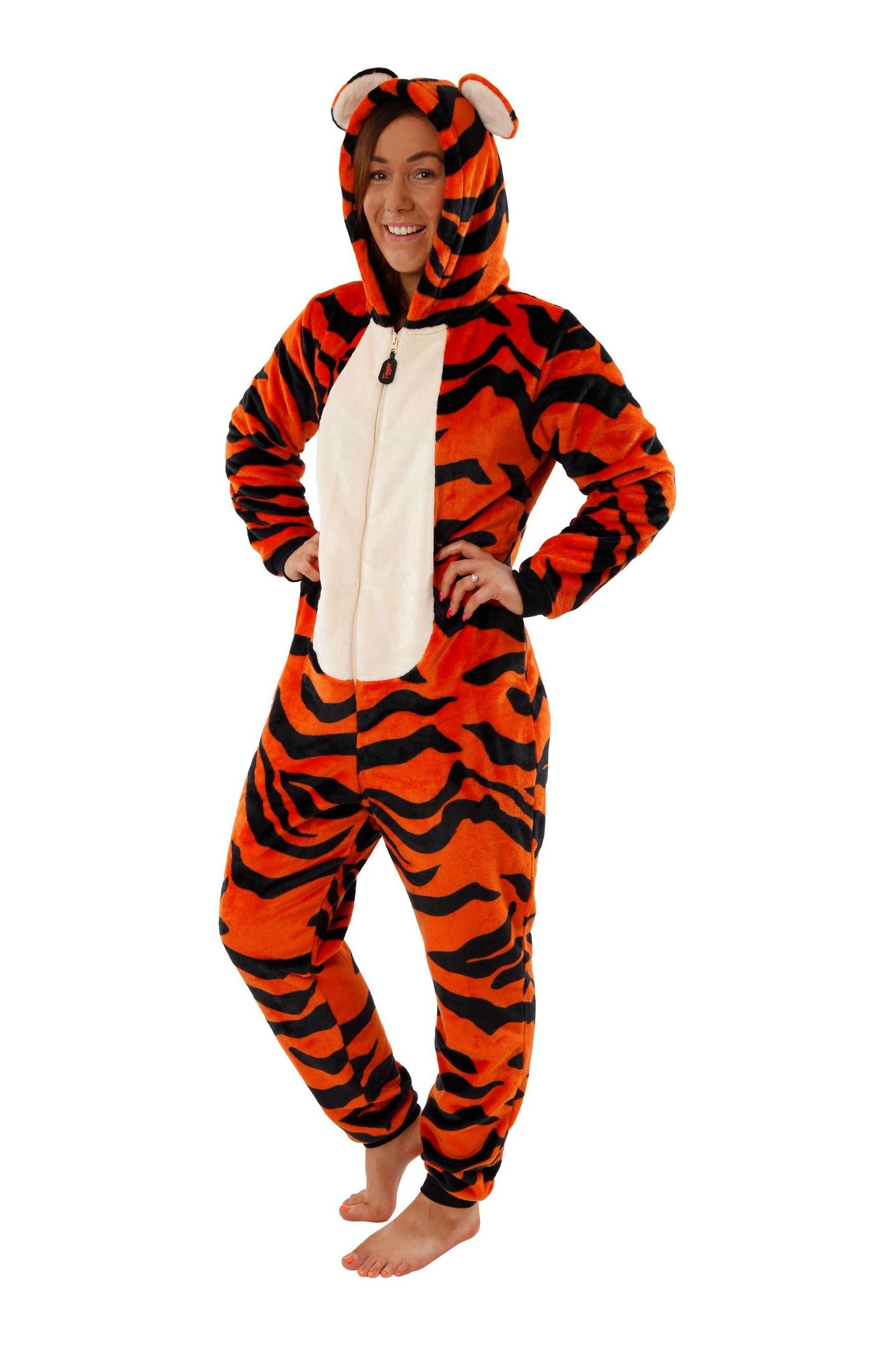 Character Orange Adults Tigger All In One