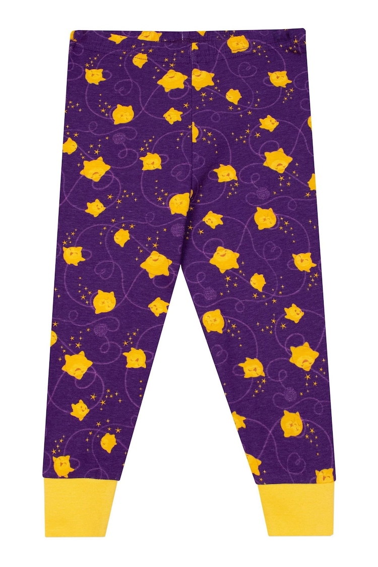 Character Purple Girls Wish Friends Are Magical 100% Cotton Pyjamas - Image 5 of 5