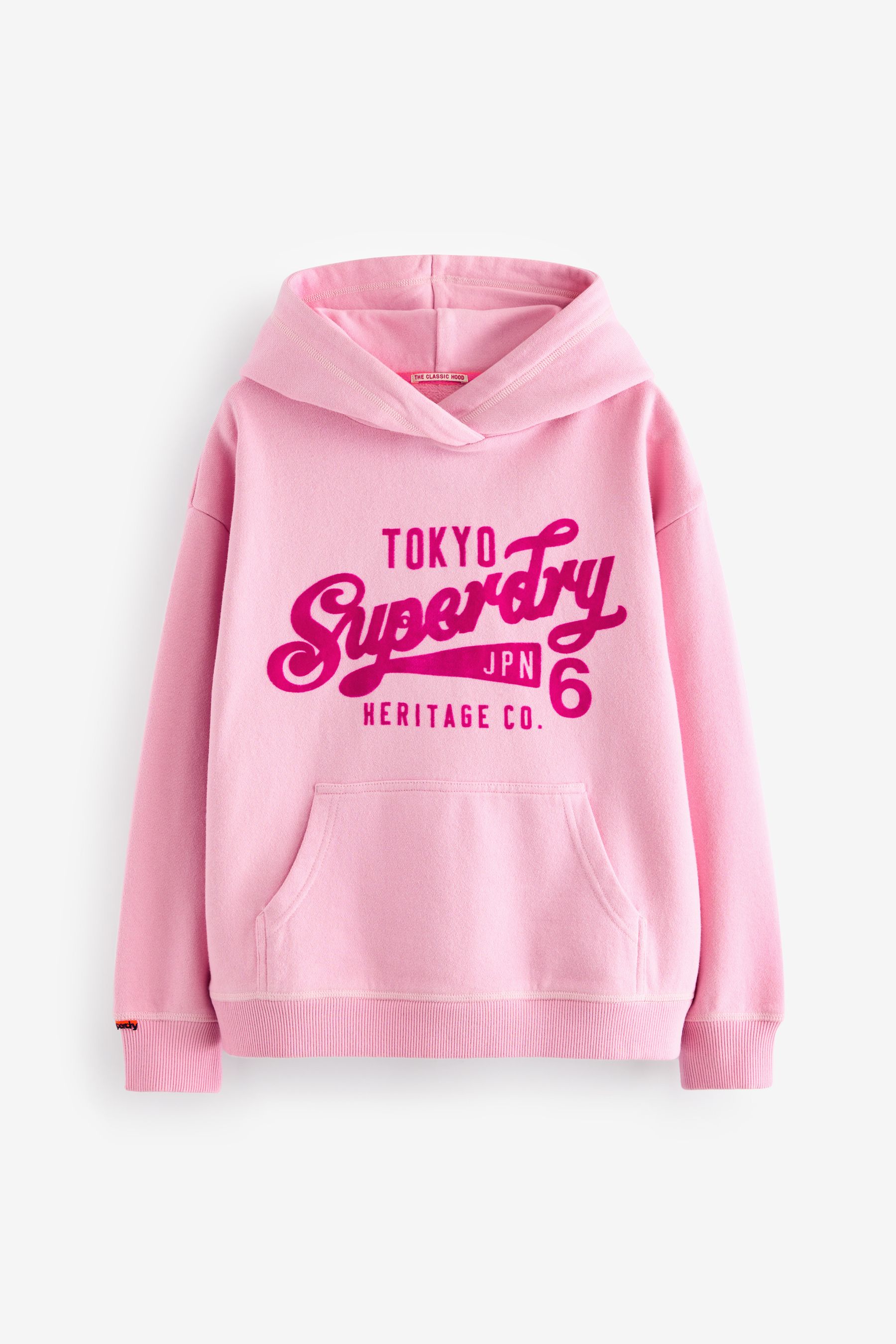 Buy Superdry Pink Logo Hoodie from Next Canada
