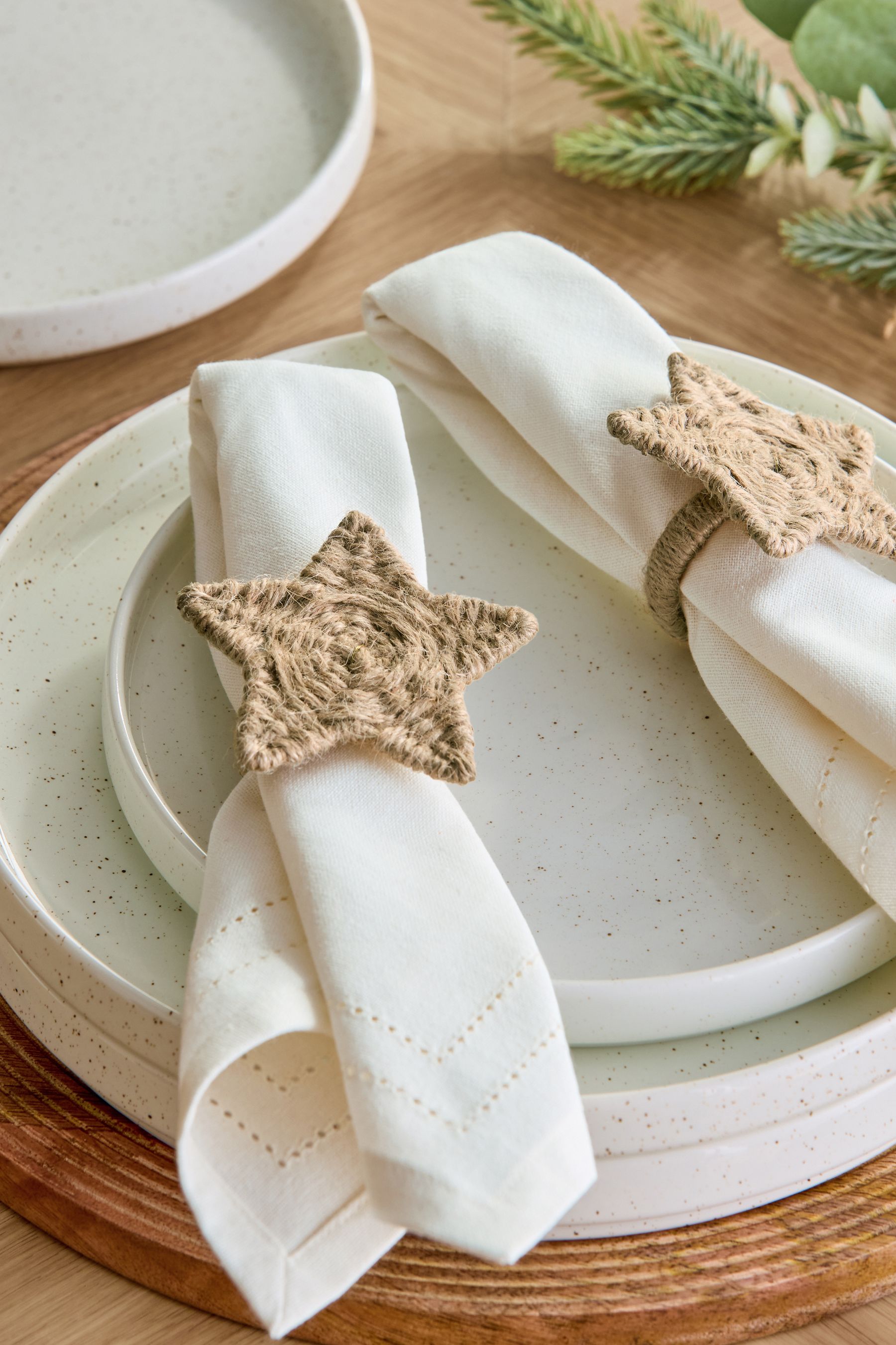 Star napkin holder top