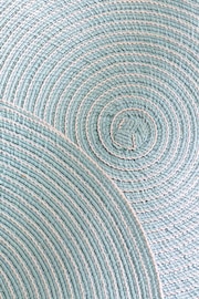 Mint Woven Stripe Placemats Set Of 4 - Image 3 of 3