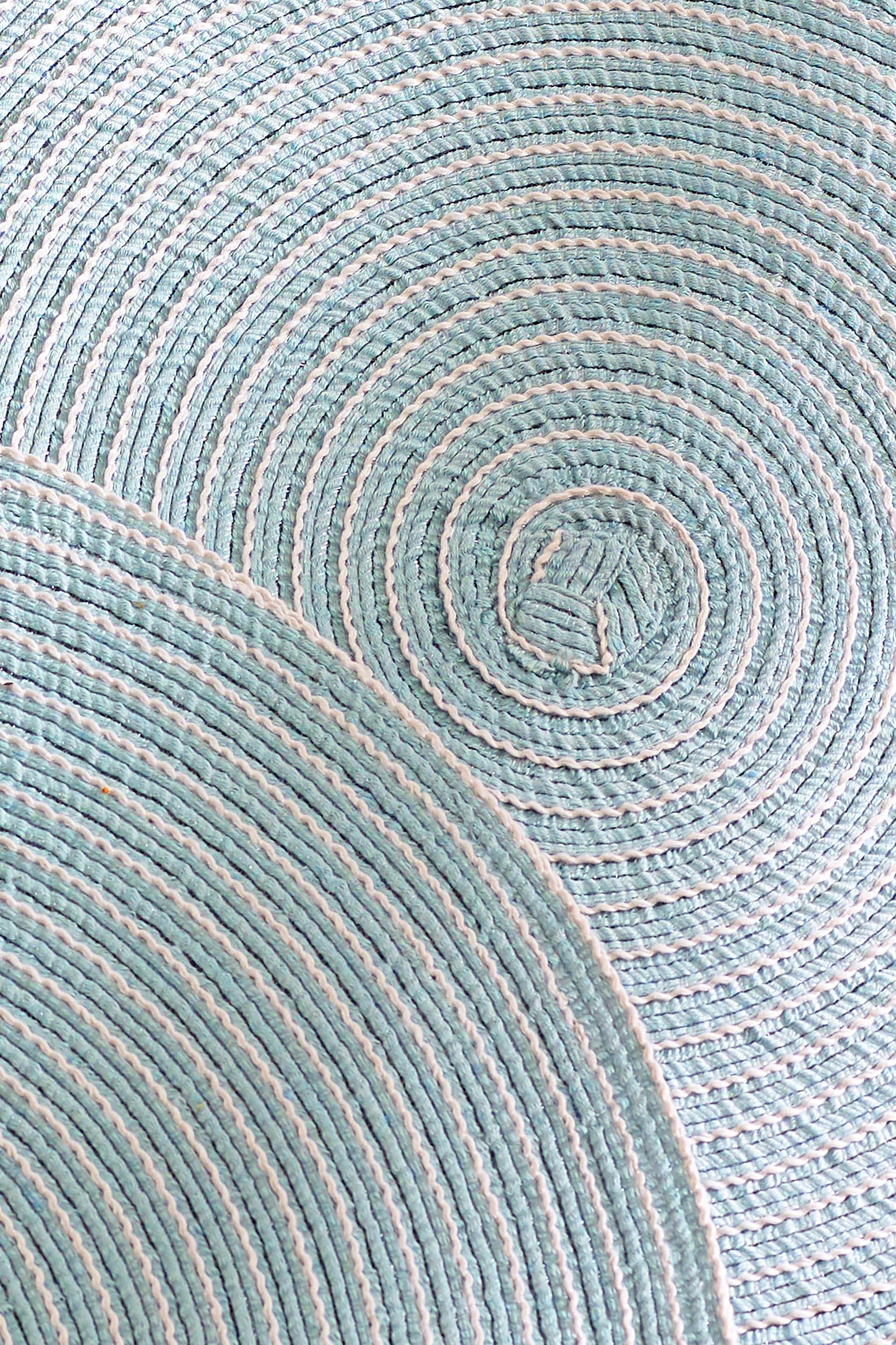 Mint Woven Stripe Placemats Set Of 4 - Image 3 of 3