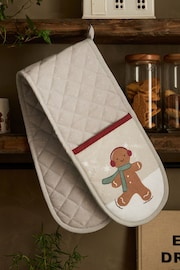 Natural Gingerbread Oven Glove - Image 2 of 4