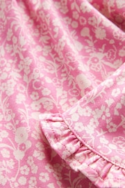 Pink Ditsy Floral Pull On Skort (3-16yrs) - Image 8 of 8