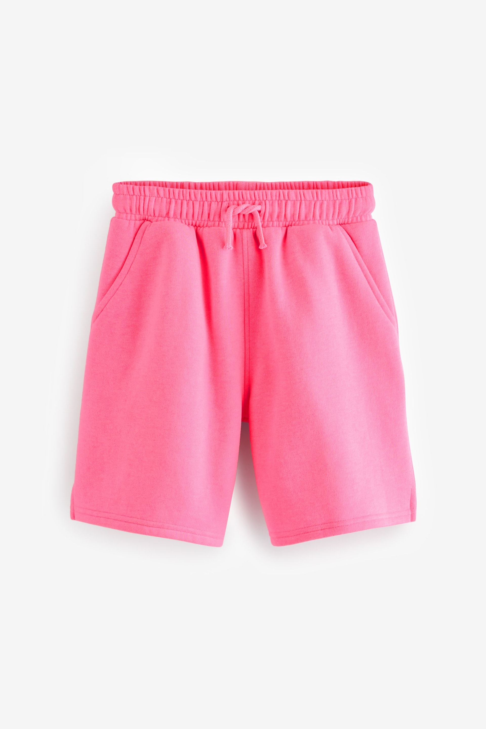 Fluro Pink Bermuda Jersey Shorts (3-16yrs) - Image 5 of 7