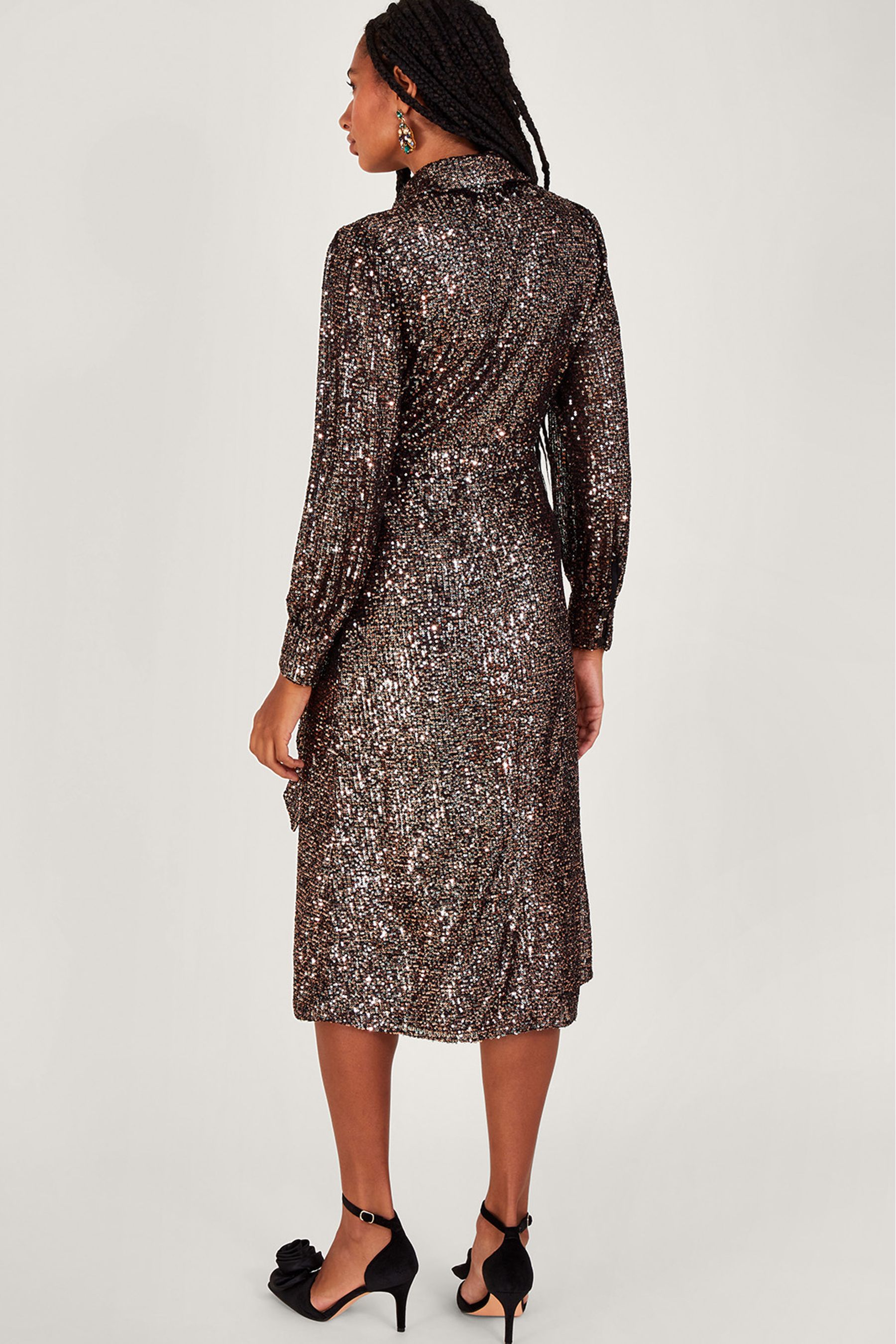 Monsoon silver dress discount