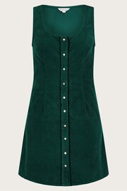 Monsoon Green Jumbo Cord Pinafore Dress - Image 4 of 4